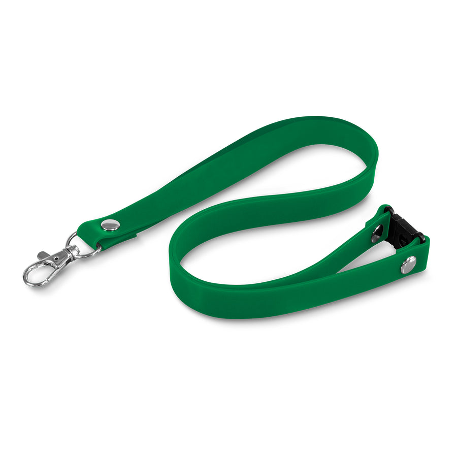 Drift Silicone Lanyard (Dark Green)