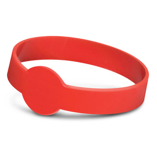 Agogo Xtra Silicone Wrist Band - Debossed (Red)