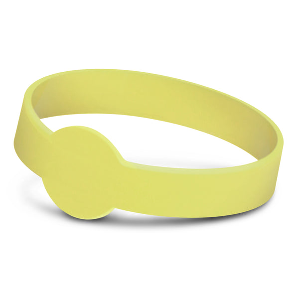 Rally Silicone Wrist Band - Glow in the Dark (Yellow)