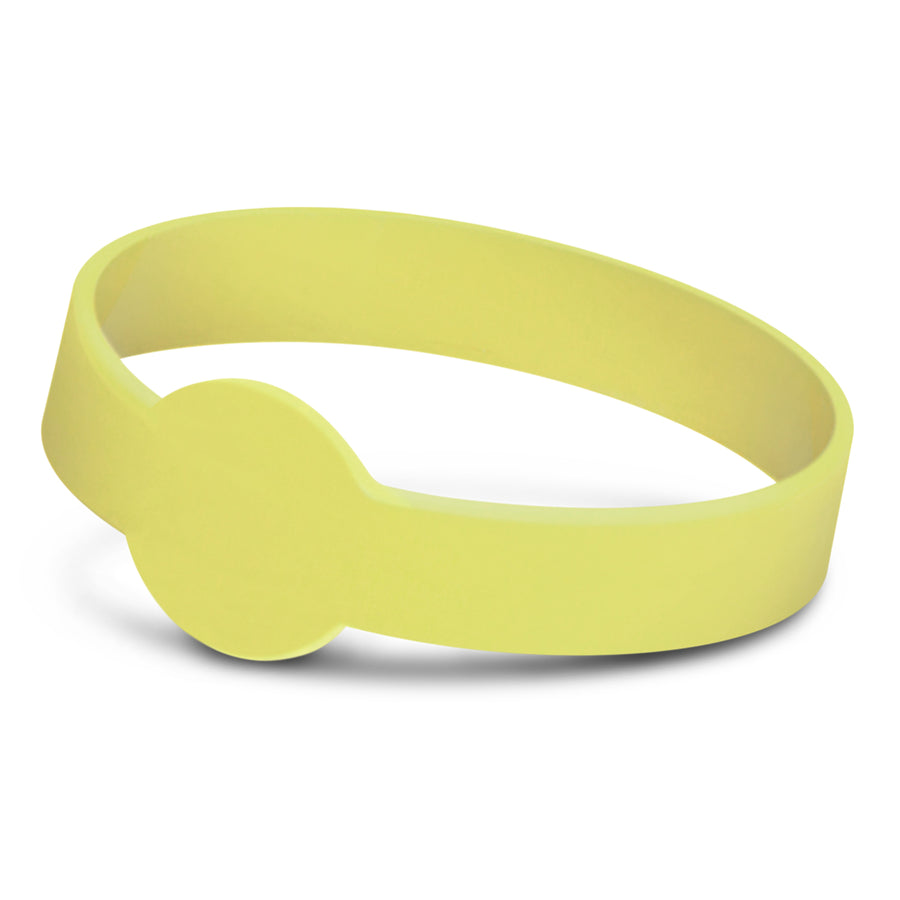 Rally Silicone Wrist Band - Glow in the Dark (Yellow)