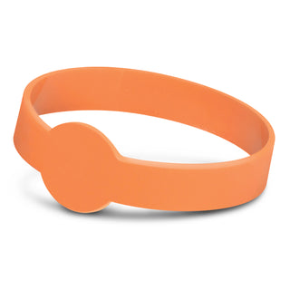 Agogo Xtra Silicone Wrist Band - Glow in the Dark (Orange)