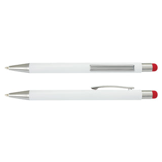 Agogo Lancer Stylus Pen - White Barrel (Red)