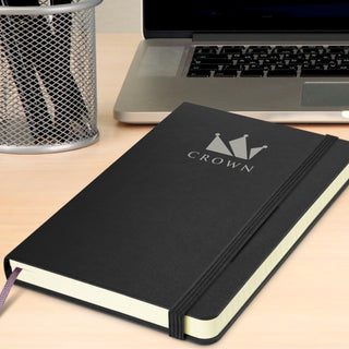 Moleskine Classic Hard Cover Notebook - Medium (Prussian Blue) — Feature
