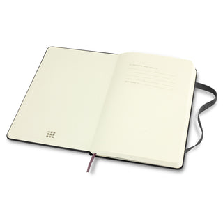 Moleskine Classic Hard Cover Notebook - Medium (Prussian Blue) — First Page