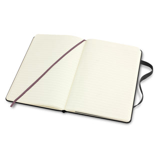 Moleskine Classic Hard Cover Notebook - Medium (Prussian Blue) — Open