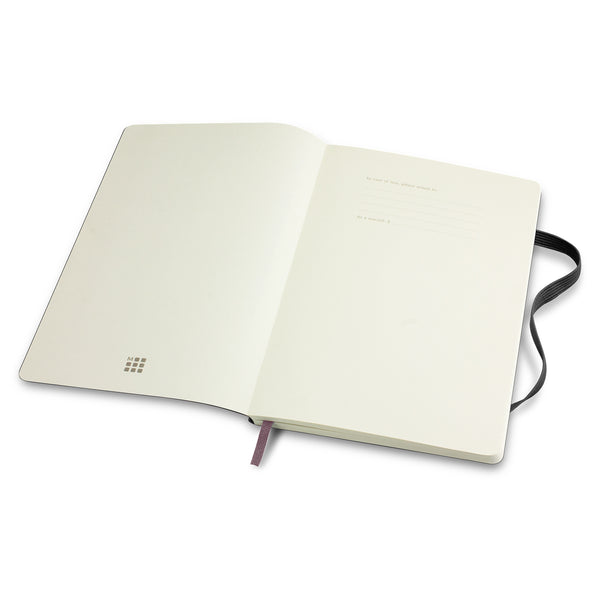 Moleskine Classic Soft Cover Notebook - Large (Sapphire Blue)