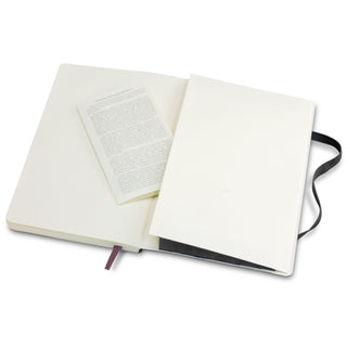 Moleskine Classic Soft Cover Notebook - Large (Sapphire Blue) — Pocket