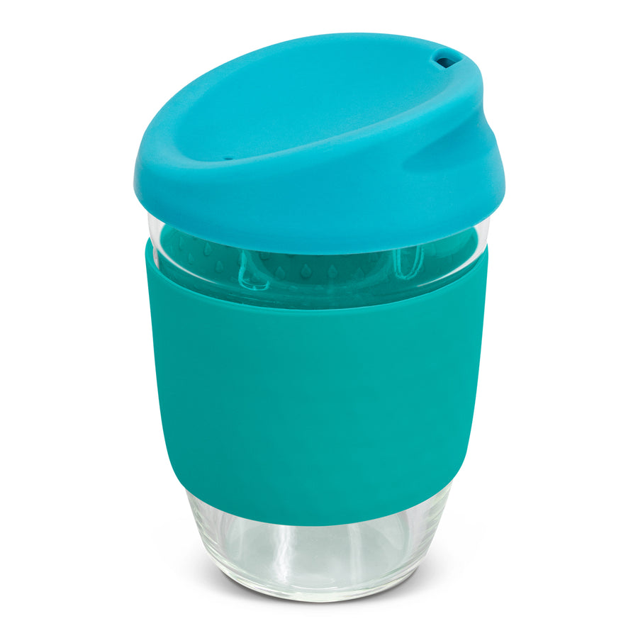 Clarity Nova Cup - Borosilicate 350ml (Teal)