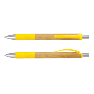 Agogo Trinity Bamboo Pen (Yellow)