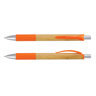 Agogo Trinity Bamboo Pen (Orange)