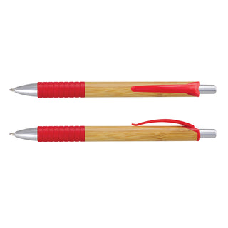 Agogo Trinity Bamboo Pen (Red)