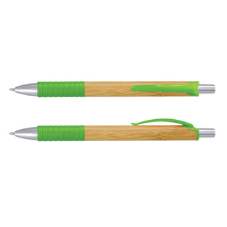 Agogo Trinity Bamboo Pen (Bright Green)