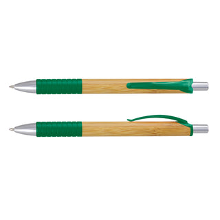 Agogo Trinity Bamboo Pen (Dark Green)