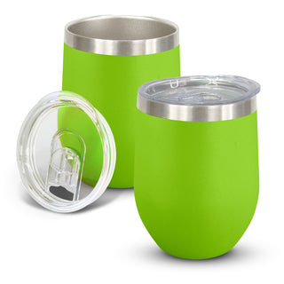 Agogo Cordia Vacuum Cup - Powder Coated (Bright Green)