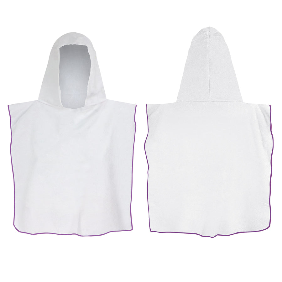 Splash Kids Hooded Towel (Purple)