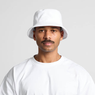 AS Colour Terry Bucket Hat (White)