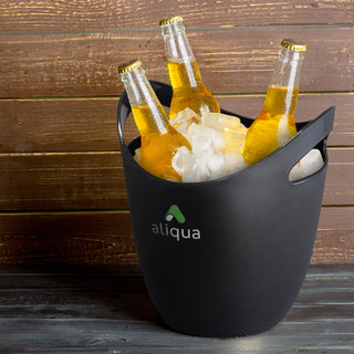 Glacier Ice Bucket (Frosted Black) — Feature