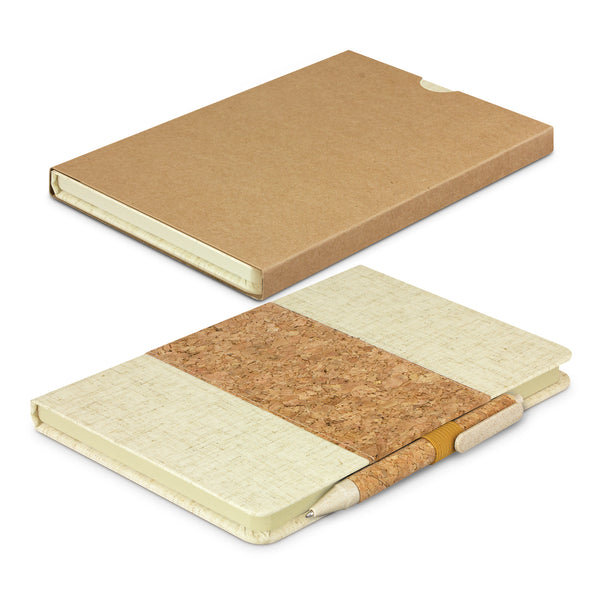 Linen Notebook & Pen Set (Natural)