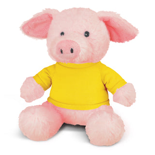 Meadow Pig Plush Toy (Yellow)