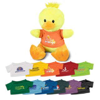 Pond Duck Plush Toy (T-Shirt: White)