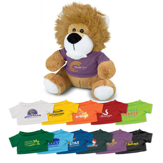 Pride Lion Plush Toy (T-Shirt: White)