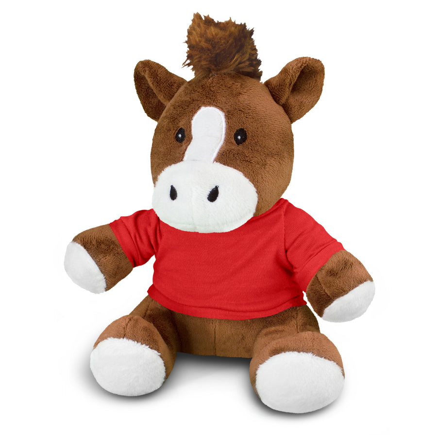 Prairie Horse Plush Toy (Red)