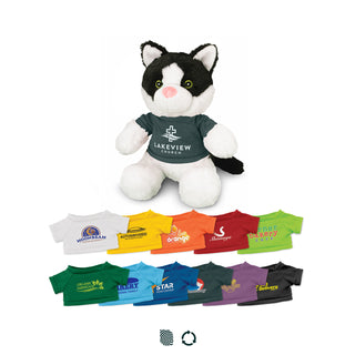 Whisker Cat Plush Toy (Bright Green) — Impact Aware