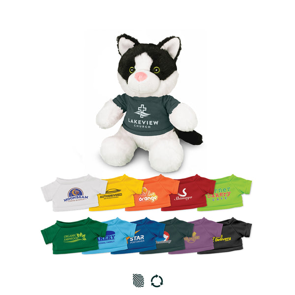 Whisker Cat Plush Toy (Bright Green)