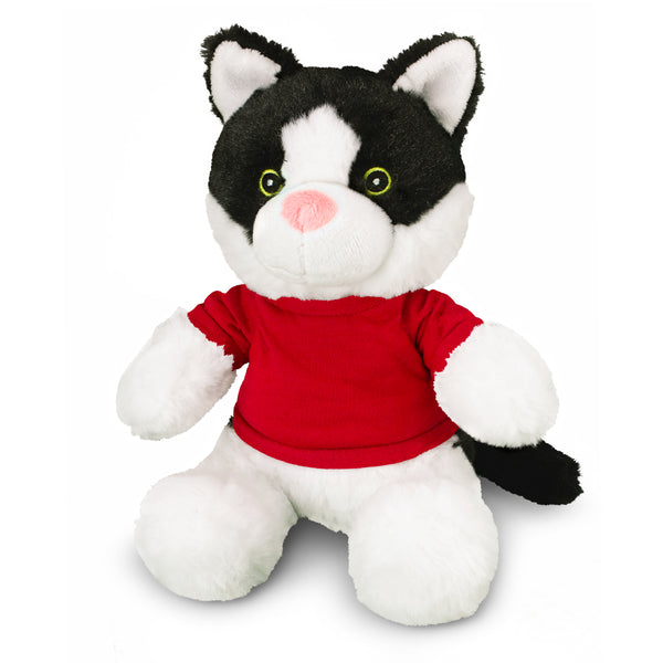 Whisker Cat Plush Toy (Red)