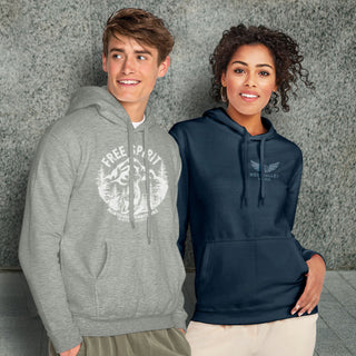 SOLS Snake Hooded Sweatshirt (Grey Melange)