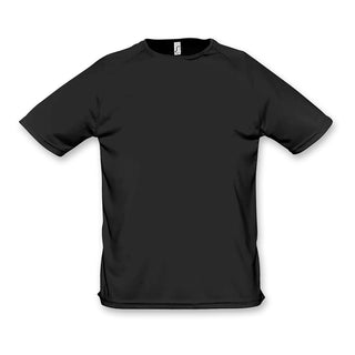 SOLS Sporty Mens T-Shirt (Black)