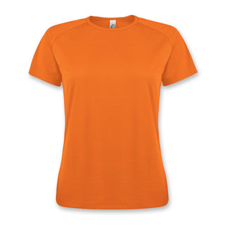 SOLS Sporty Womens T-Shirt (Orange)