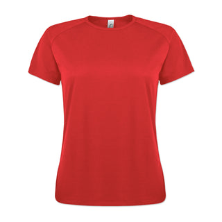 SOLS Sporty Womens T-Shirt (Red)