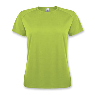 SOLS Sporty Womens T-Shirt (Apple Green)