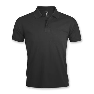 SOLS Prime Men's Polo Shirt (Black)