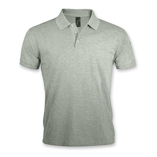 SOLS Prime Men's Polo Shirt (Grey Melange)