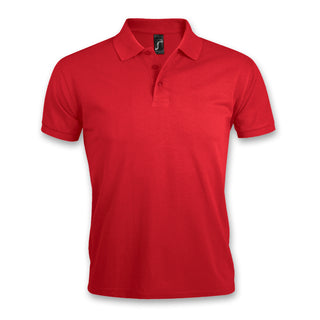 SOLS Prime Men's Polo Shirt (Red)