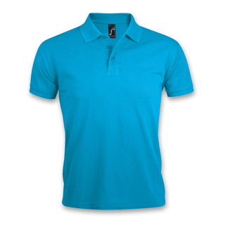 SOLS Prime Men's Polo Shirt (Aqua)