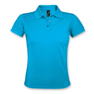 SOLS Prime Women's Polo Shirt (Aqua)