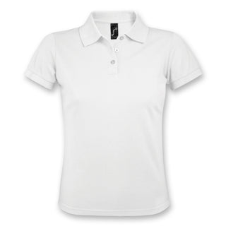 SOLS Prime Women's Polo Shirt (White)