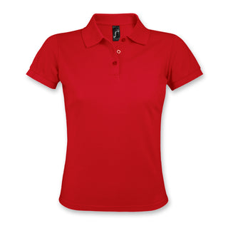 SOLS Prime Women's Polo Shirt (Red)