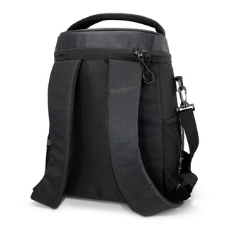 Tundra Cooler Backpack (Black) — Back
