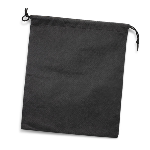 Satchel Drawstring Gift Bag - Large (Black)