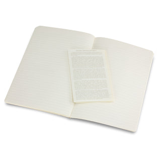 Moleskine Volant Journal - Large (White) — Leaflet