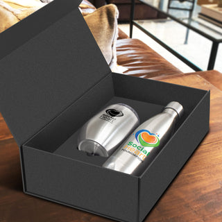 Agogo Cordia Vacuum Gift Set (Silver)