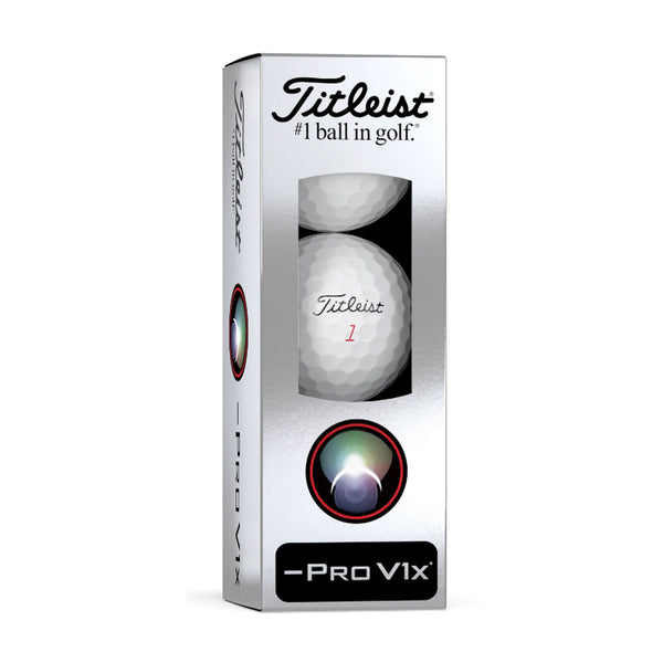 Titleist Pro V1X Golf Ball (White)