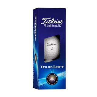 Titleist Tour Soft Golf Ball (White) — Box