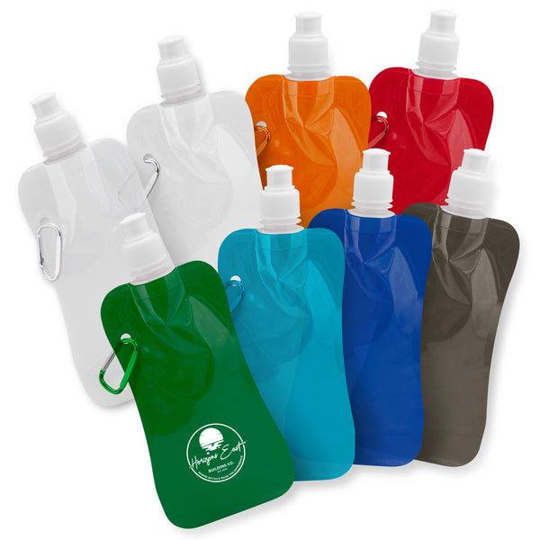 Flex Collapsible Bottle (Translucent Black)