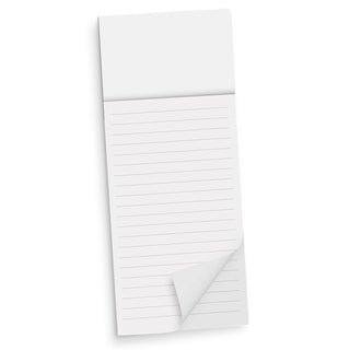 Agogo Magnet Pad - Lined (White)