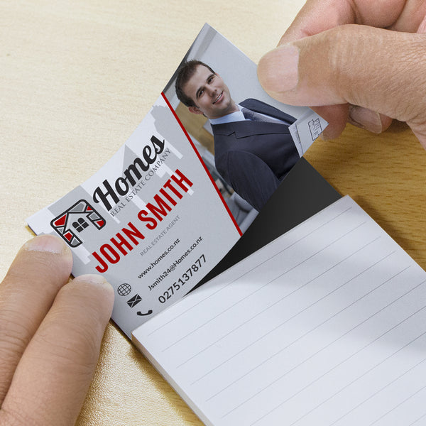 Imprint Magnet Pad - Lined (White)
